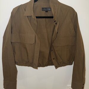 Zara Tan Utility Jacket